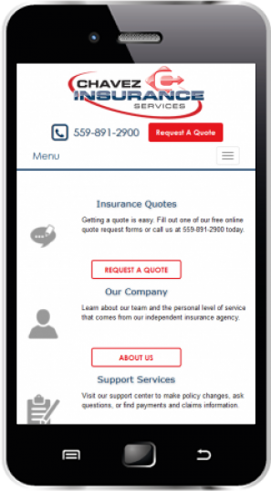 Responsive for Mobile Phones